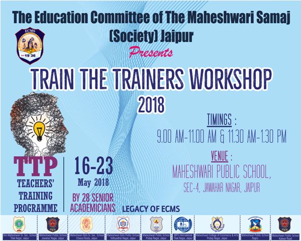 Train The Trainers Workshop 2018